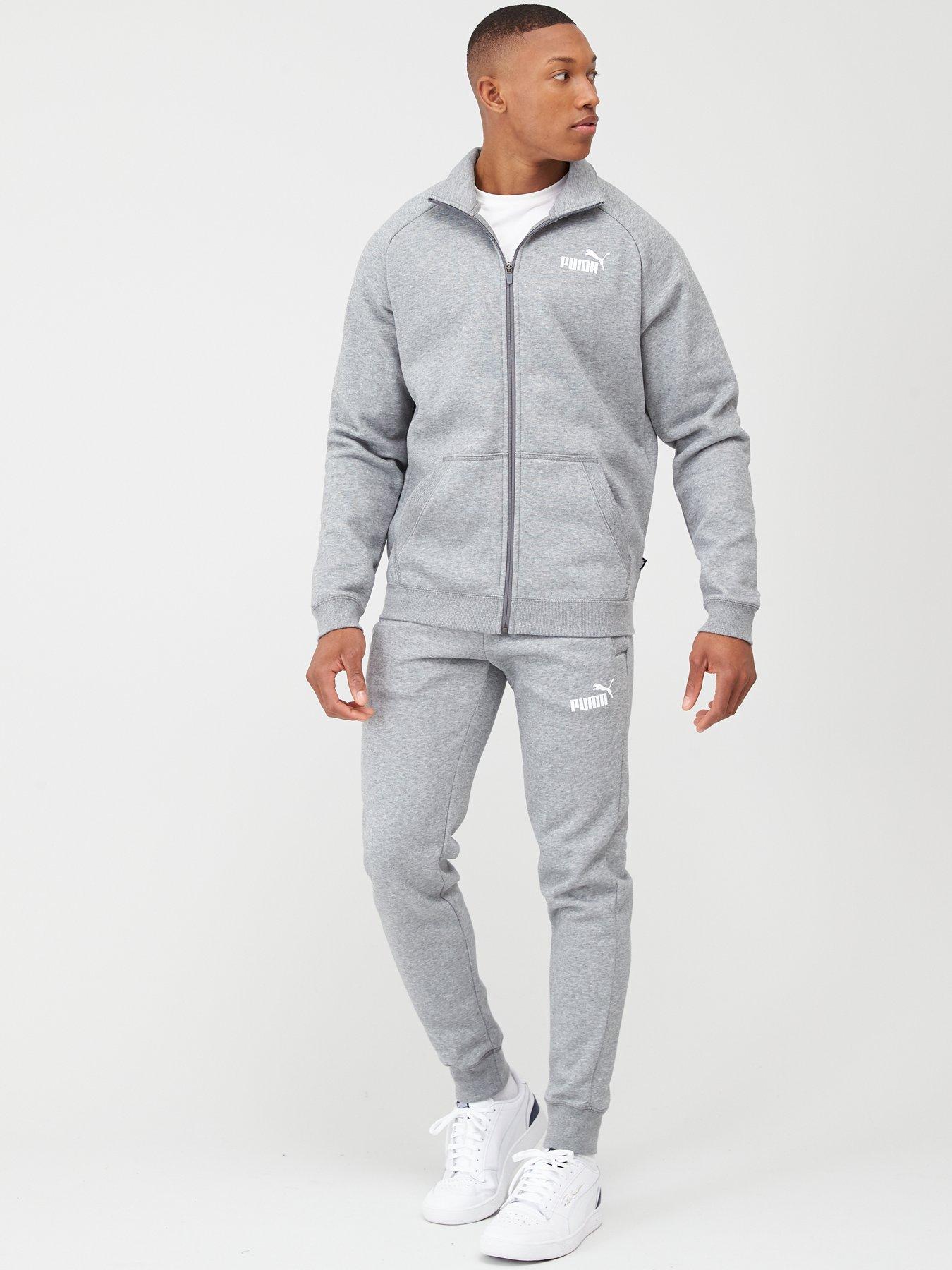 puma gray tracksuit