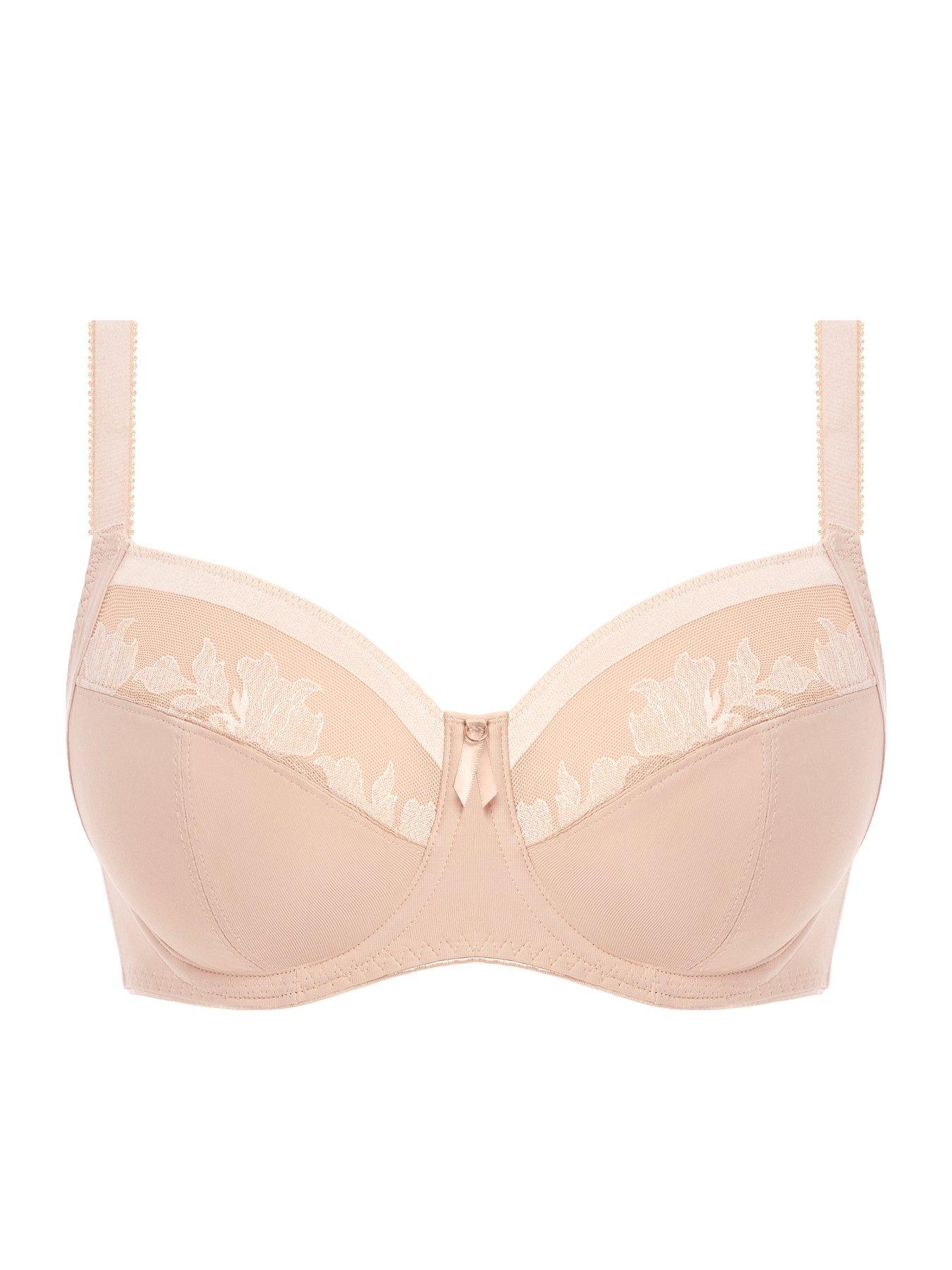 Image 4 of 4 of Fantasie Illusion Side Support Underwired Bra - Nude