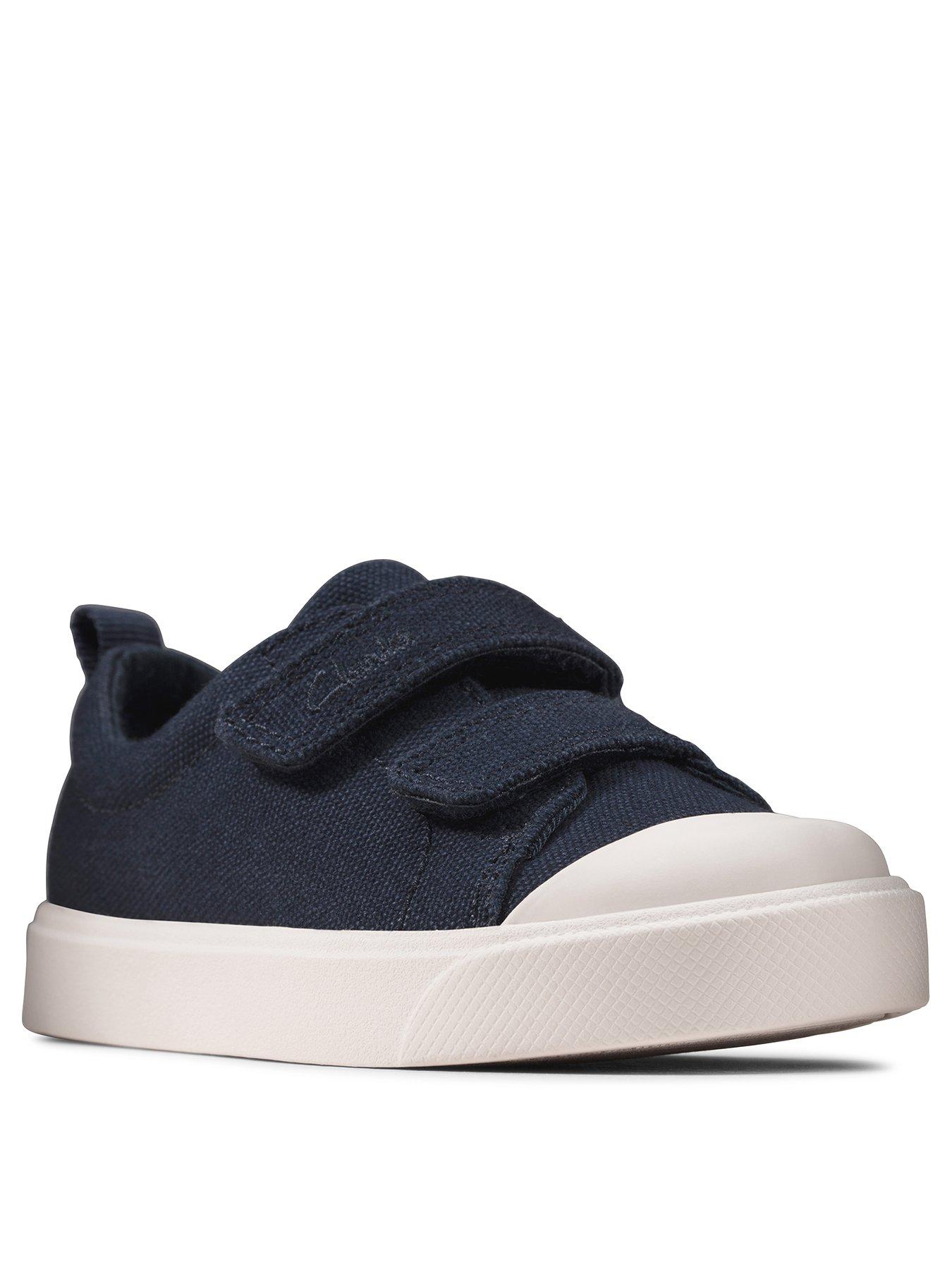 clarks canvas shoes ladies