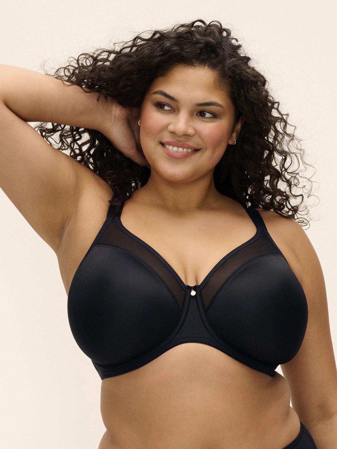Elomi Smooth Underwired Moulded Bra - Black