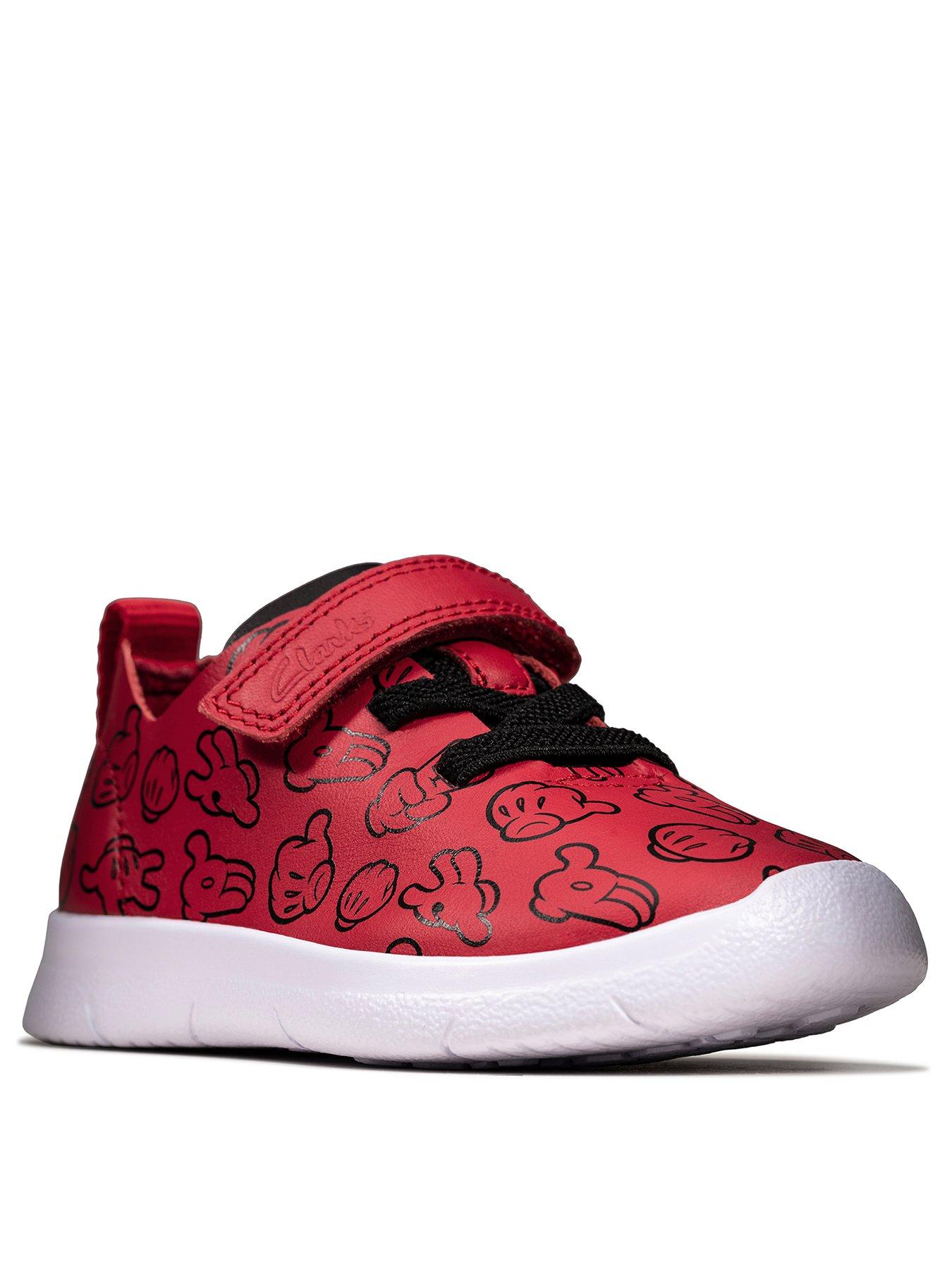 clarks minnie mouse toddler bow trainer