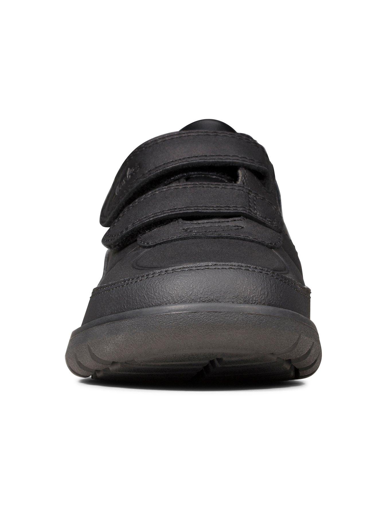 Image 6 of 7 of Clarks Kid&nbsp;Boys Scape Flare School Shoes - Black
