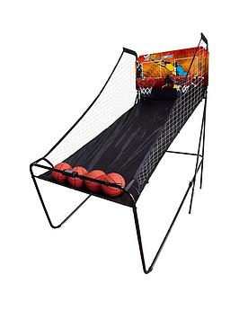 Product photograph of Solex Sports Foldable 2 Player Arcade Basketball Game from very.co.uk