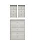 alderley-ready-assembled-3-piece-package-chest-of-5-drawers-and-2-bedside-chestsfront