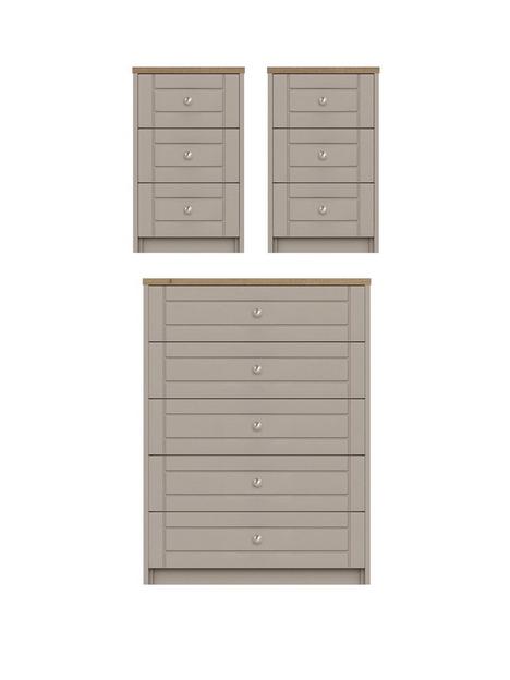 one-call-alderley-ready-assembled-3-piece-package-chest-of-5-drawers-and-2-bedside-chests