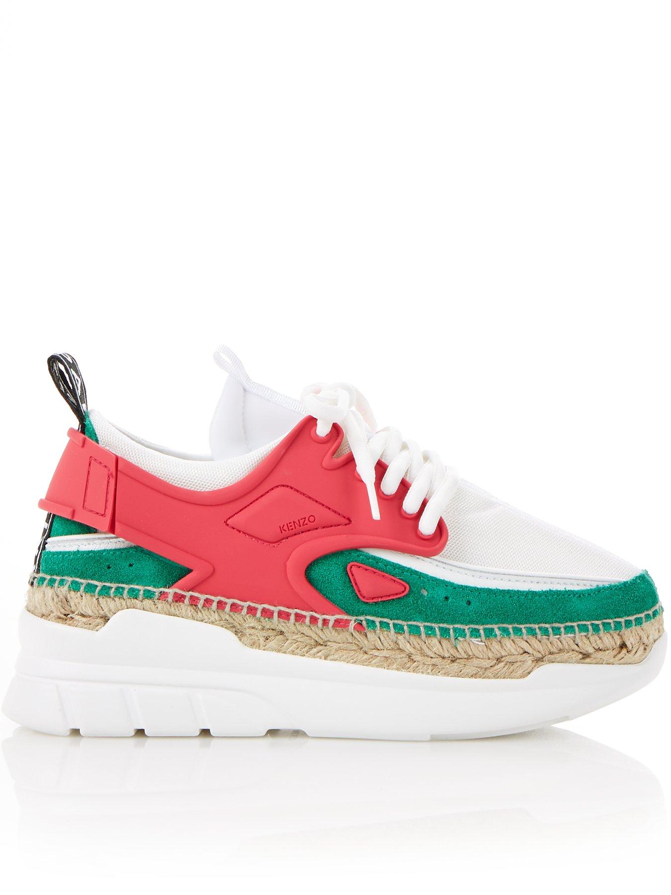 kenzo k lastic espadrille sneakers