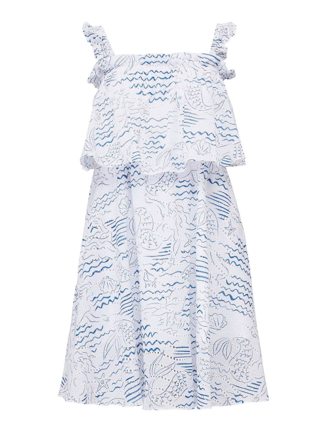 kenzo ruffle dress