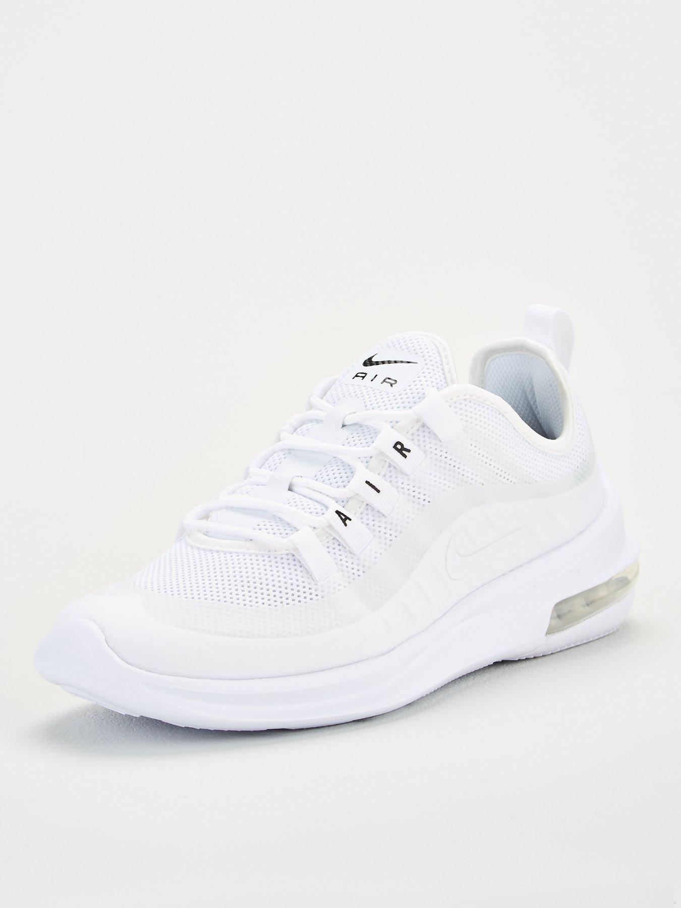 all white nike air max axis