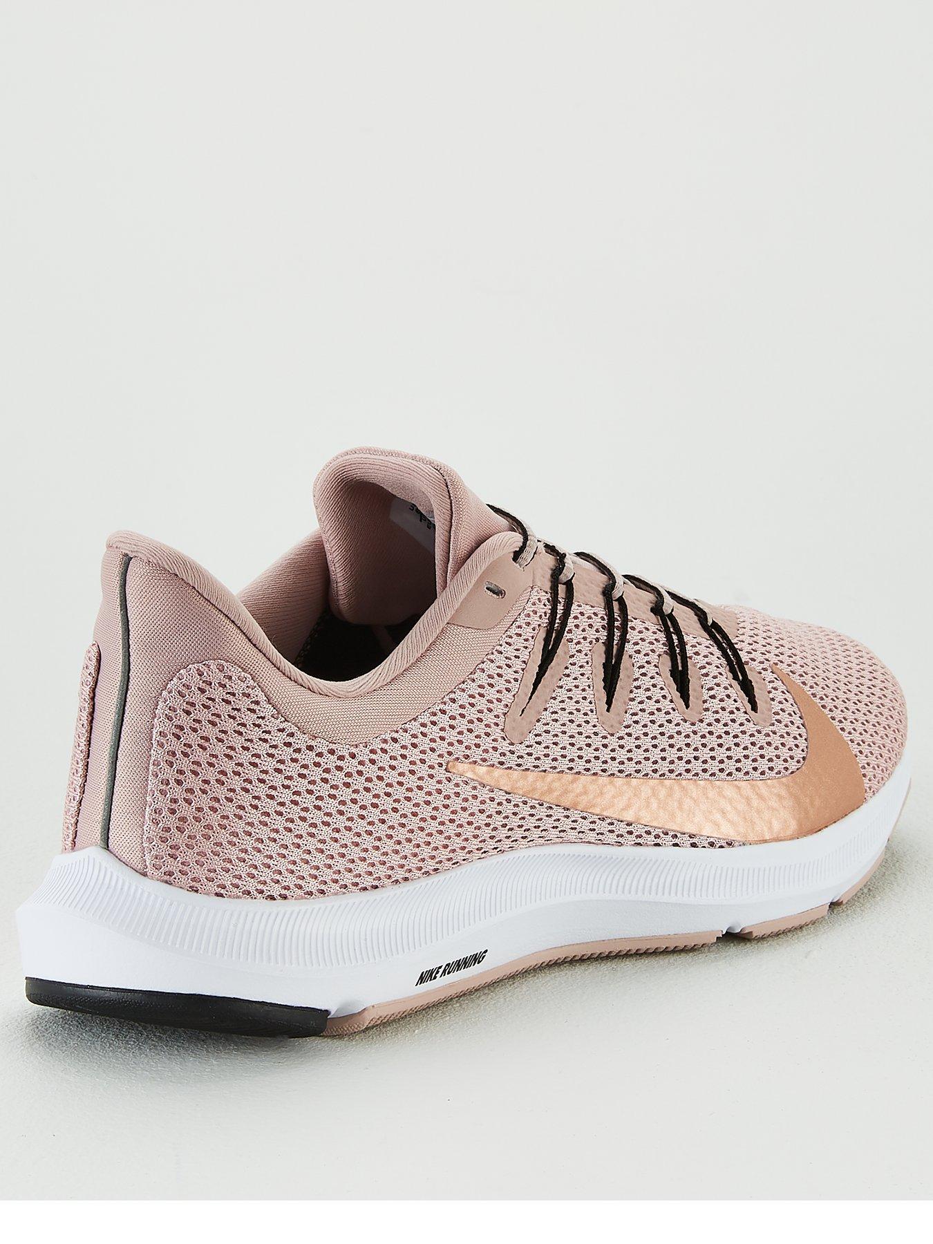 nike quest 2 rose gold
