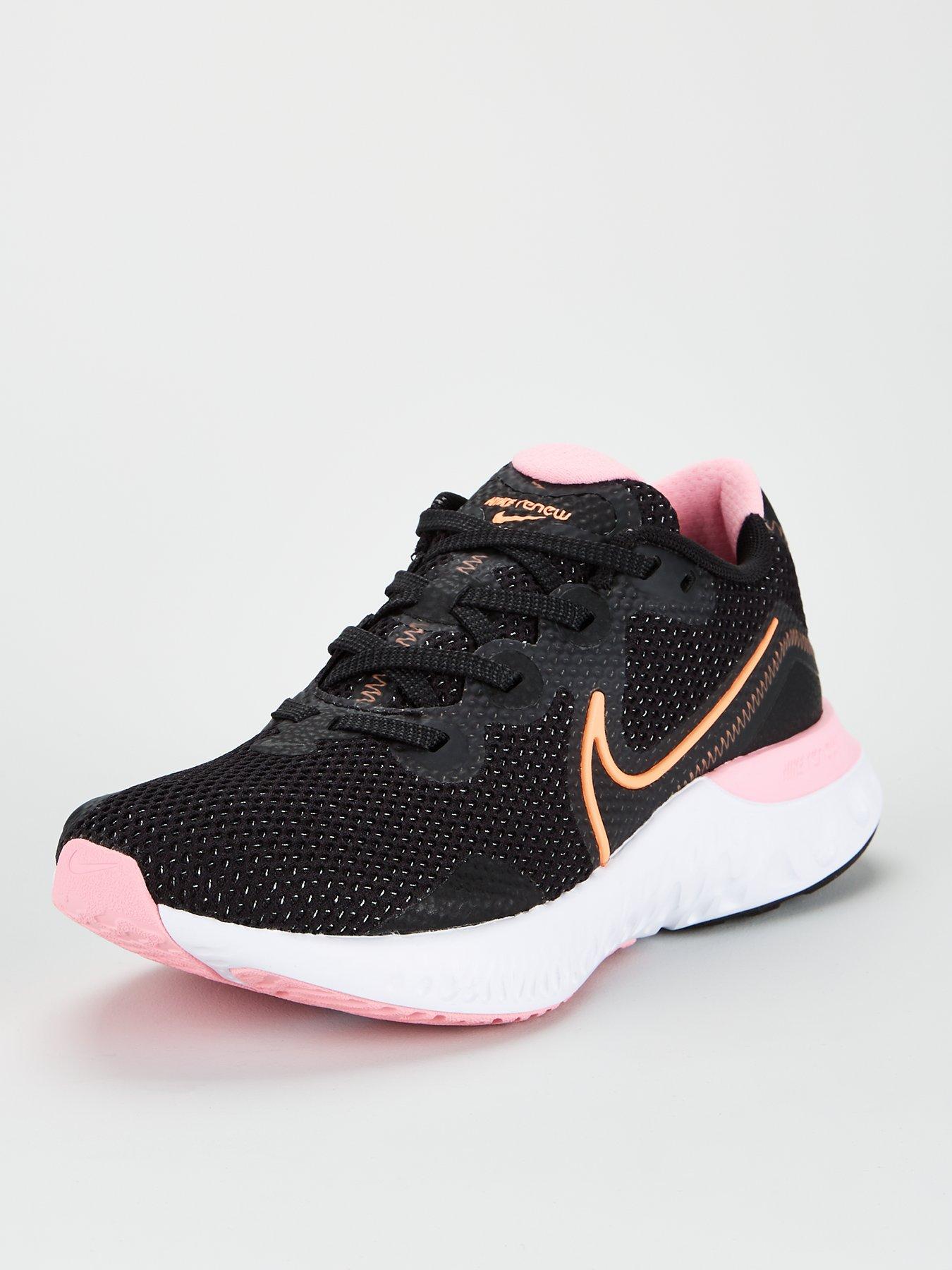 nike trainers black and orange