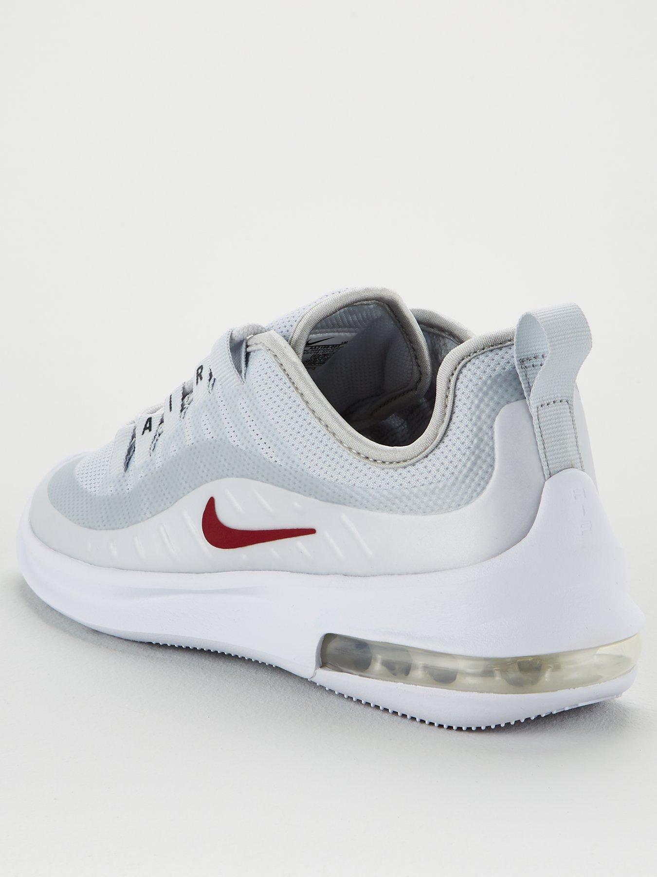 nike air max axis white red