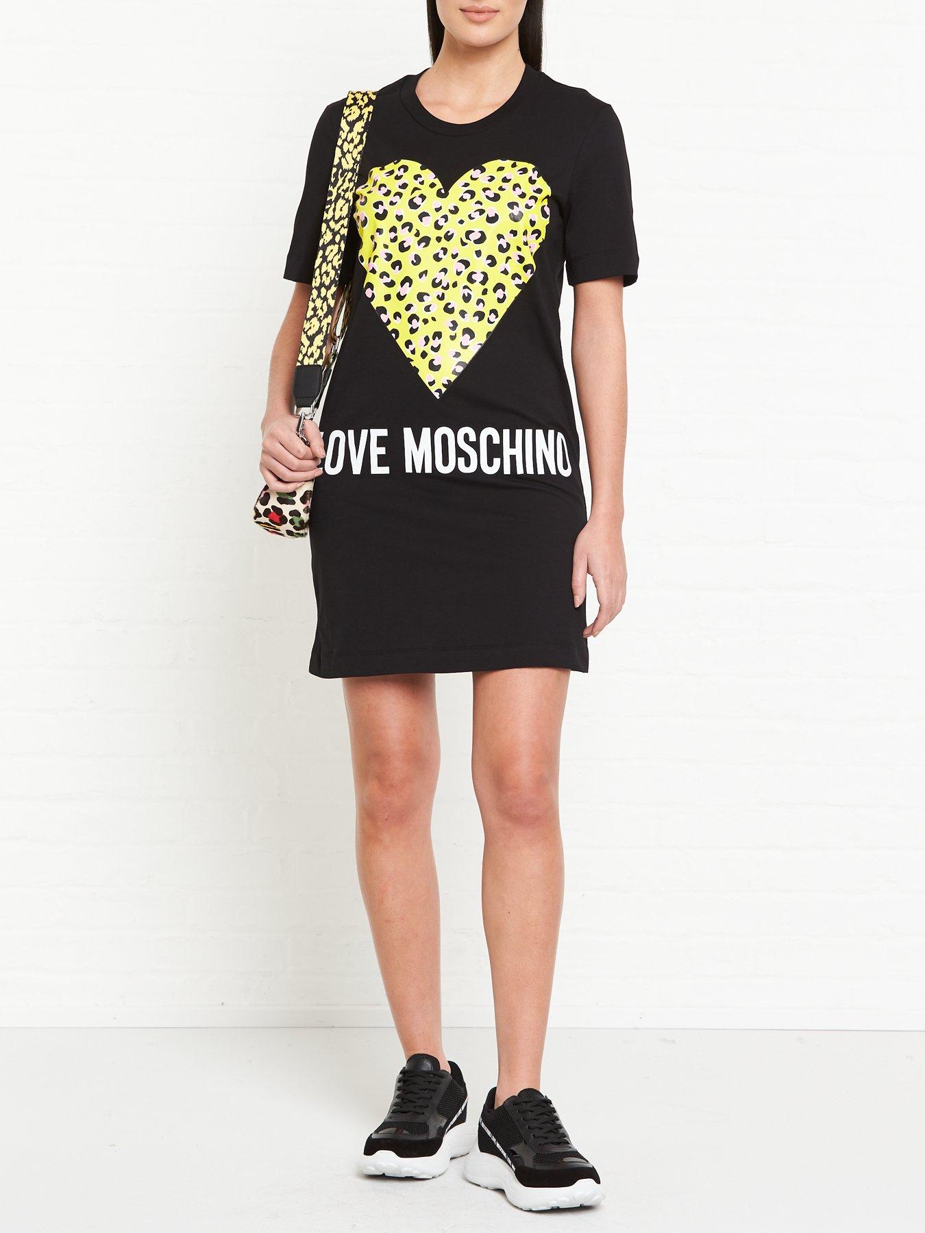 moschino leopard dress