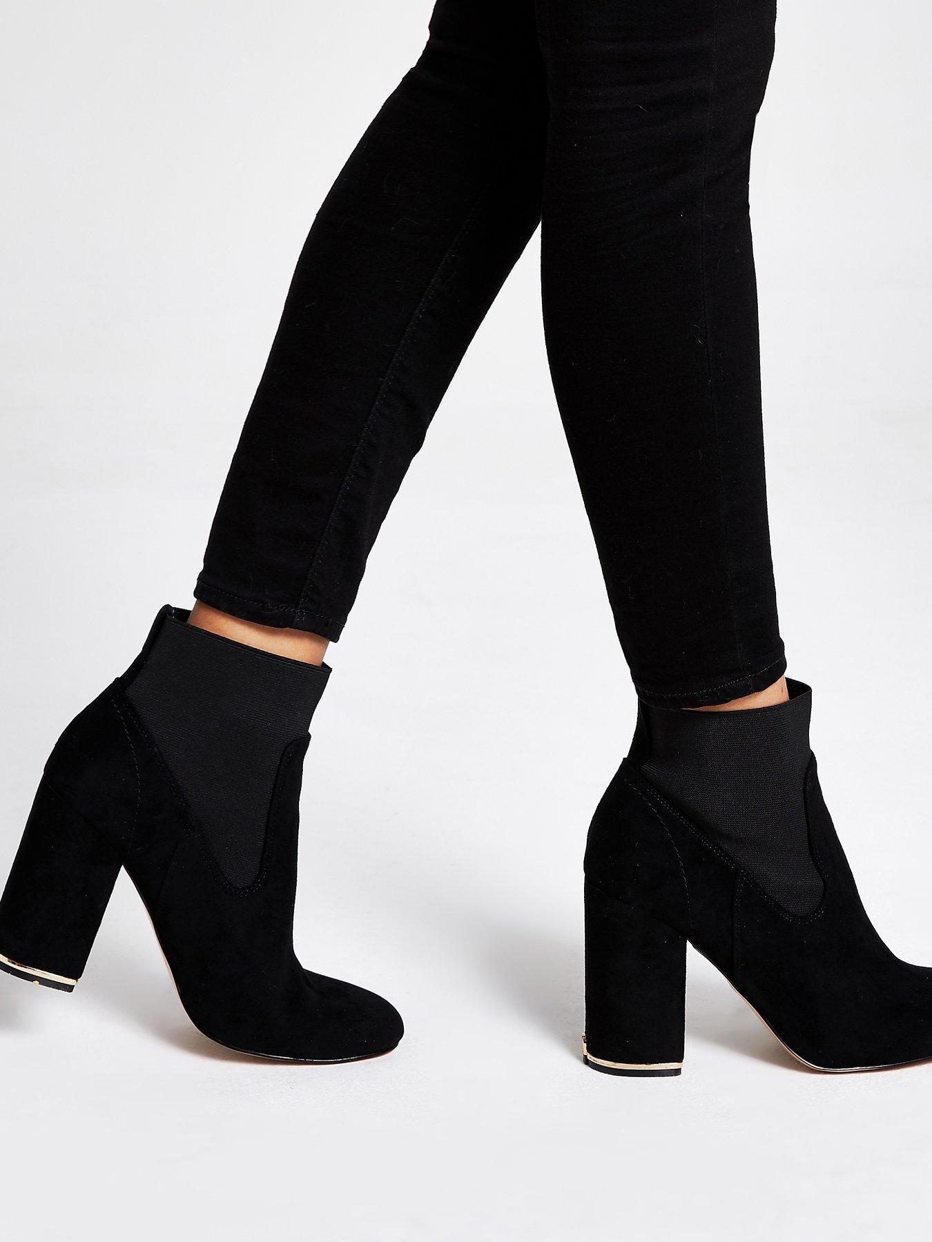 river island suede ankle boots