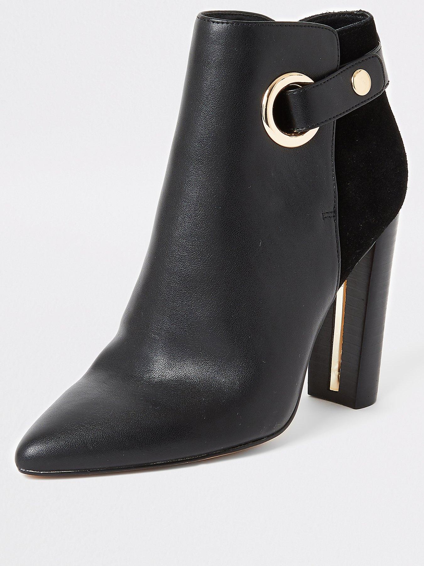 wide fit heeled boots uk