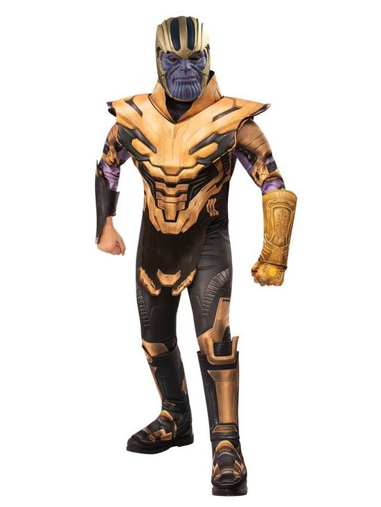 front image of the-avengers-4-deluxe-childs-thanos-costume