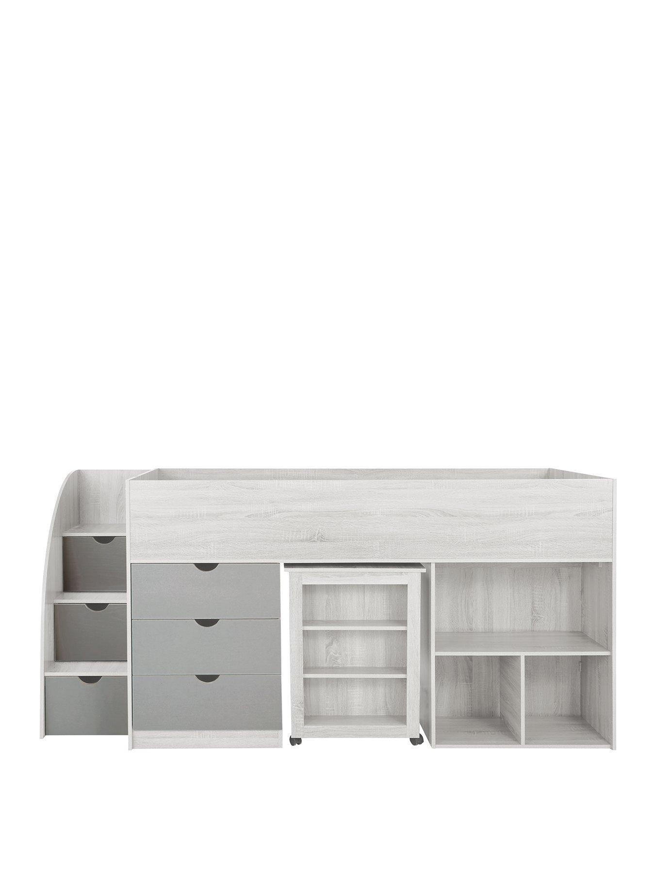 mid sleeper with storage