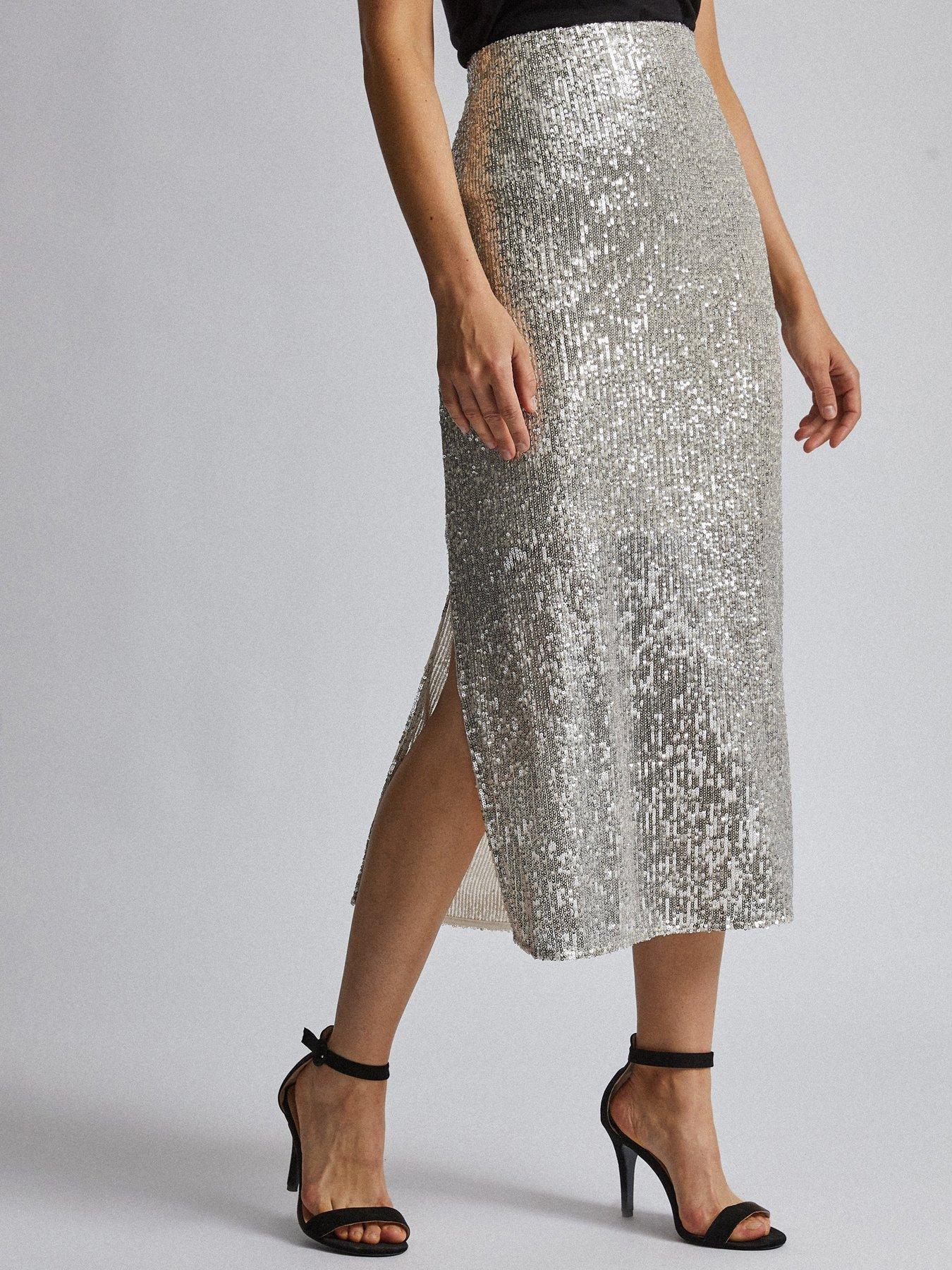 dorothy perkins midi skirt