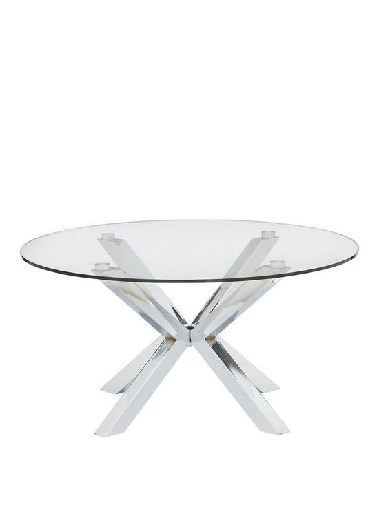 stillFront image of chopstick-glass-and-chrome-coffee-table
