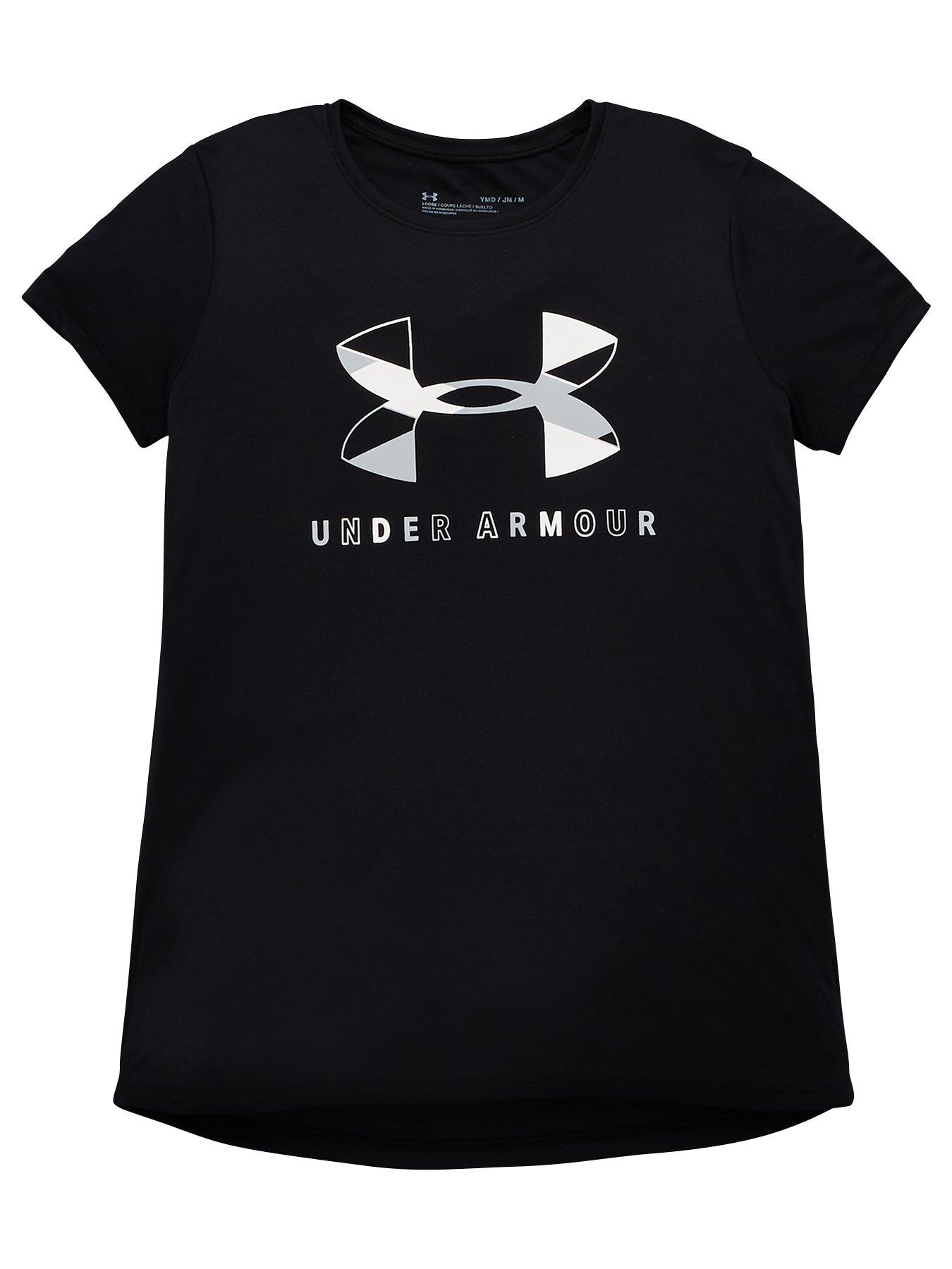 Under Armour Girls Tech Graphic Big Logo T-Shirt review