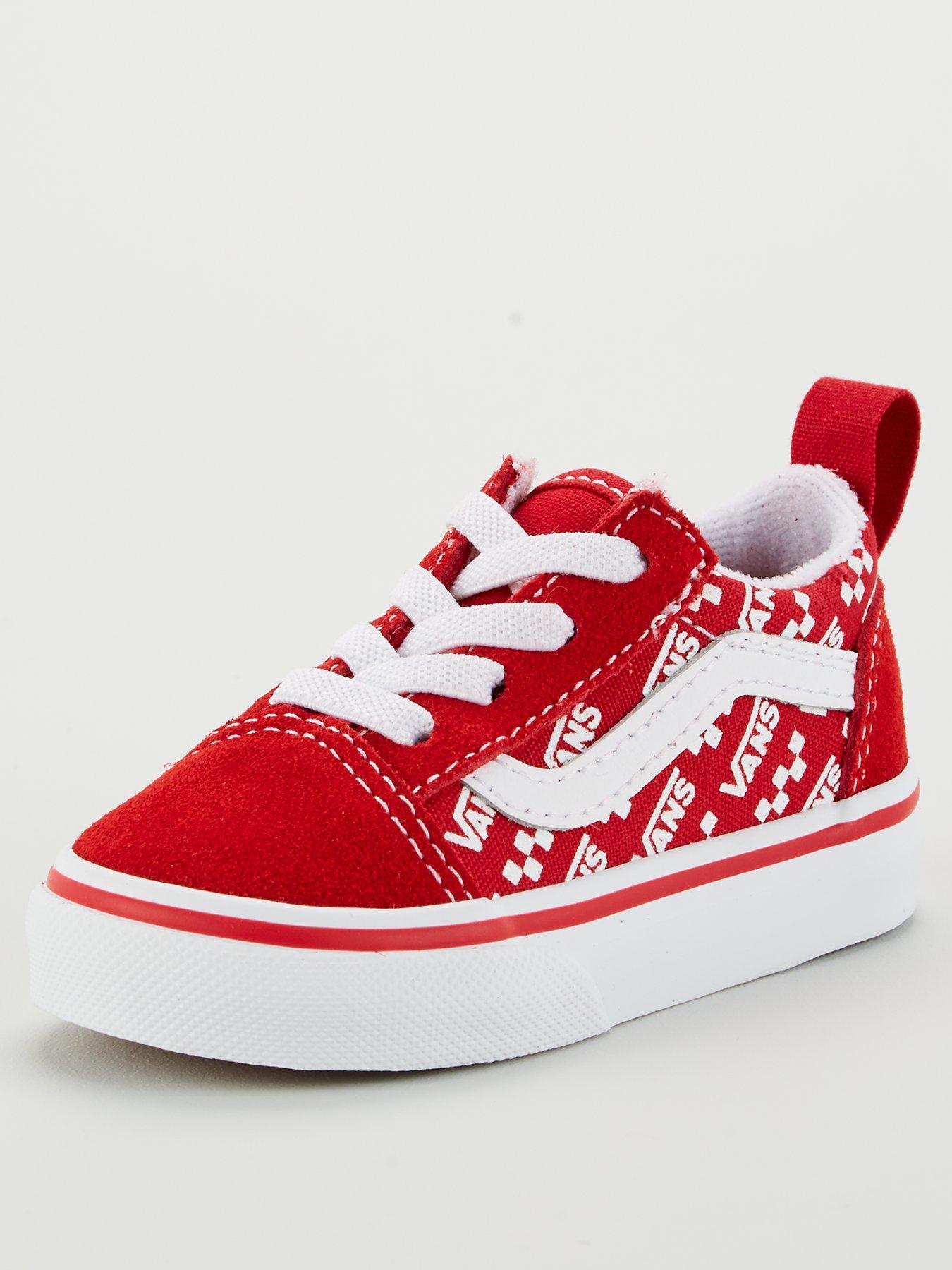 Vans Vans Old Skool Elastic Lace Logo Repeat Toddler review