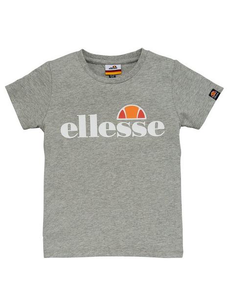 ellesse-younger-boys-malia-short-sleeves-t-shirt-grey