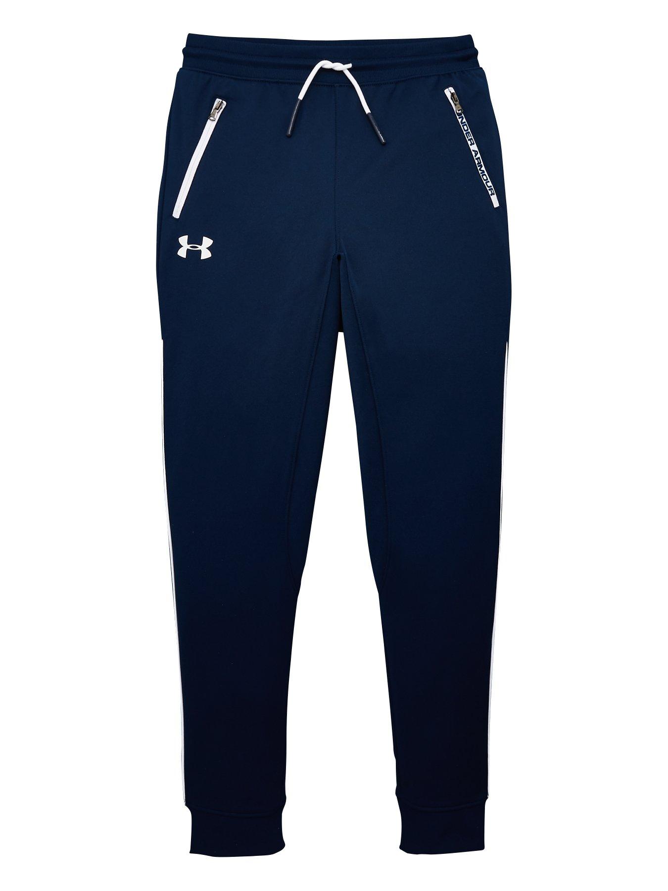 navy blue under armour tracksuit