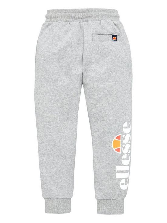 back image of ellesse-younger-boys-colino-joggers-grey