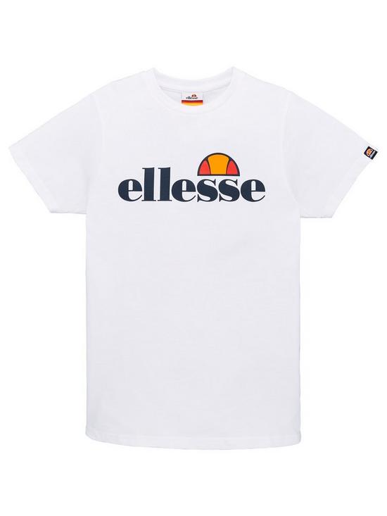 front image of ellesse-older-girls-jena-t-shirt