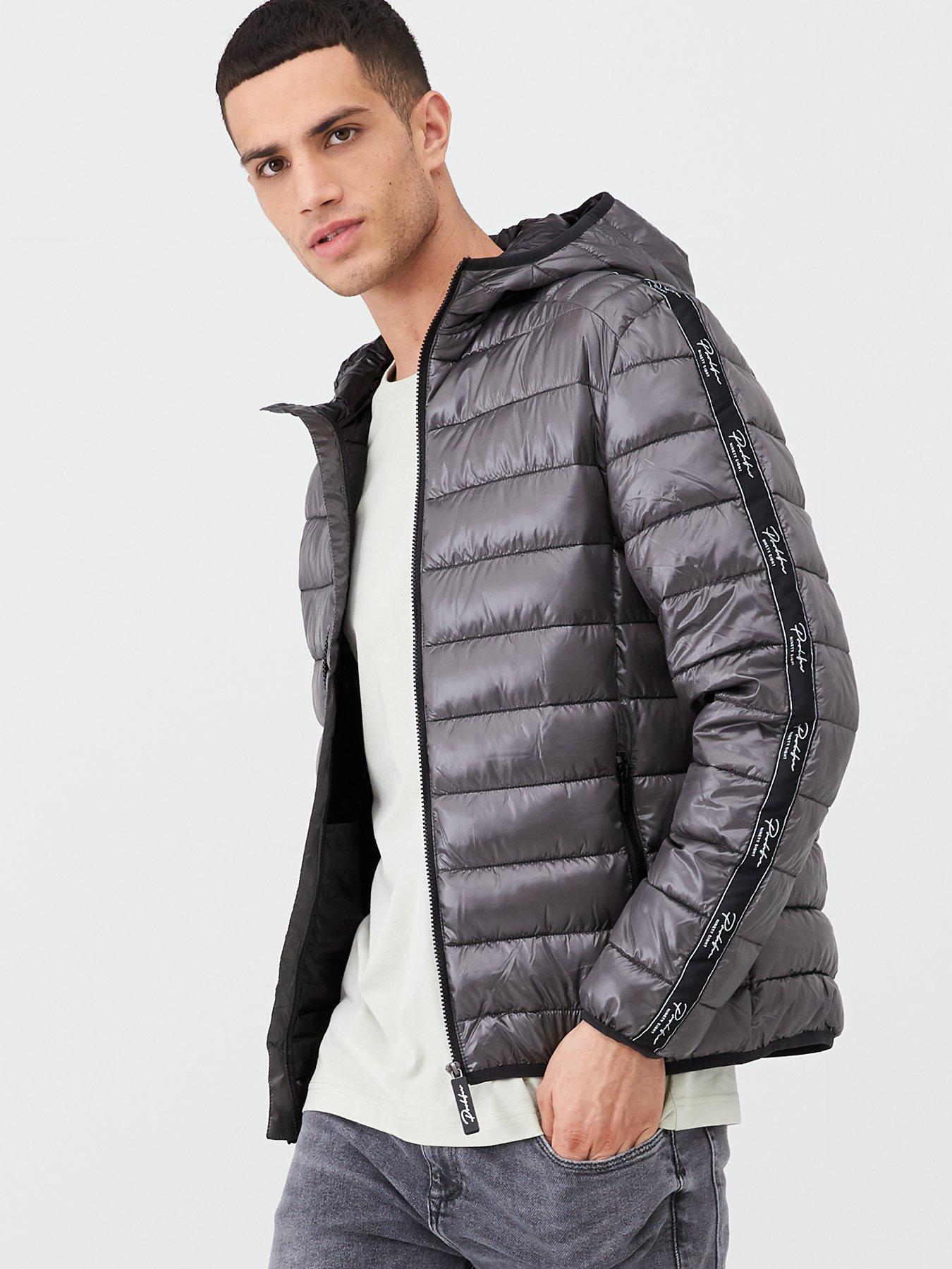 river island hooded padded jacket