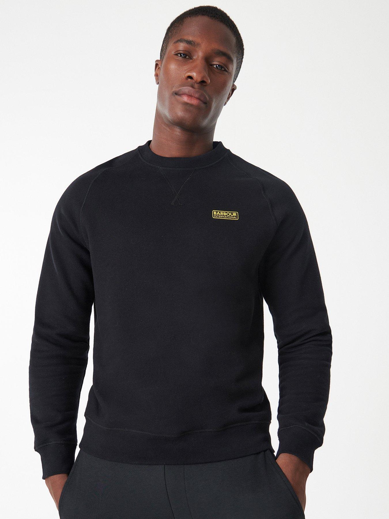 barbour black sweatshirt