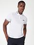 image of barbour-international-essential-tipped-polo-shirt-white