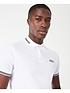  image of barbour-international-essential-tipped-polo-shirt-white