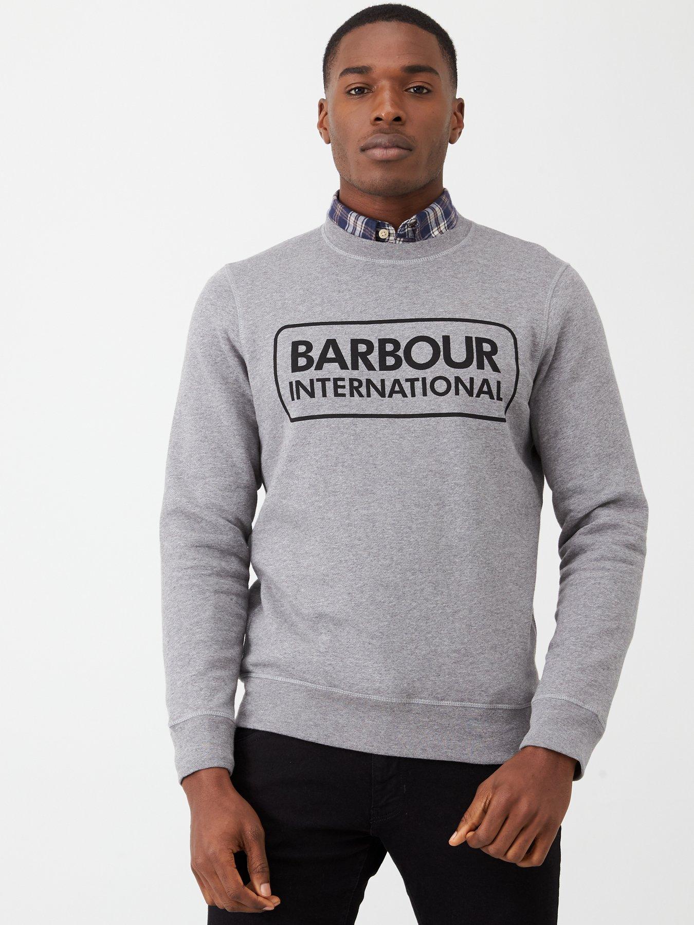 barbour international sweater