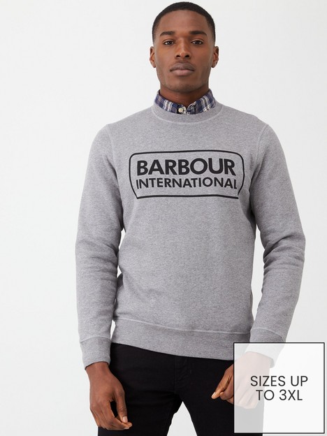 barbour-international-large-logo-sweatshirt-grey-marl