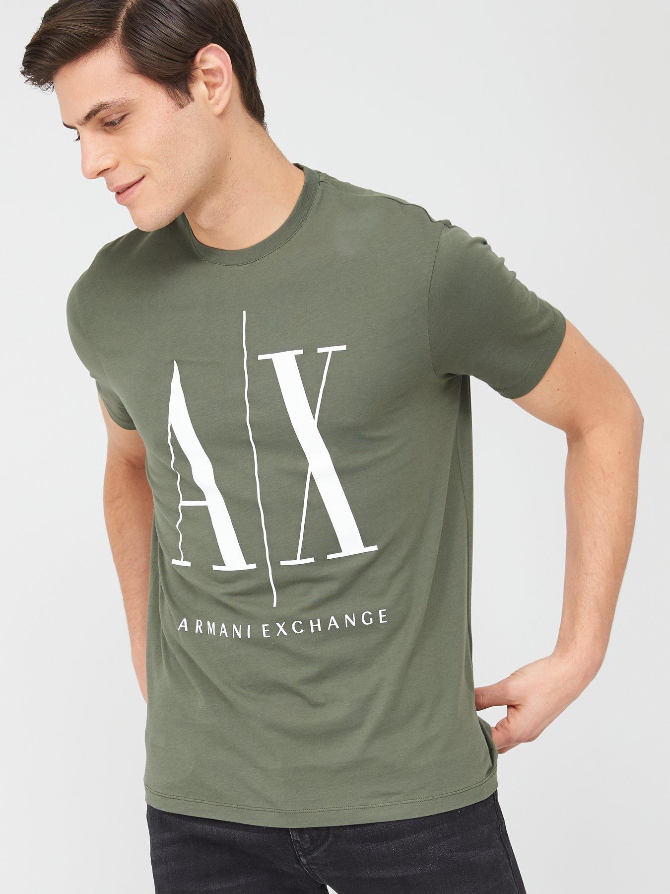 Armani Exchange Icon AX Logo T-shirt 
