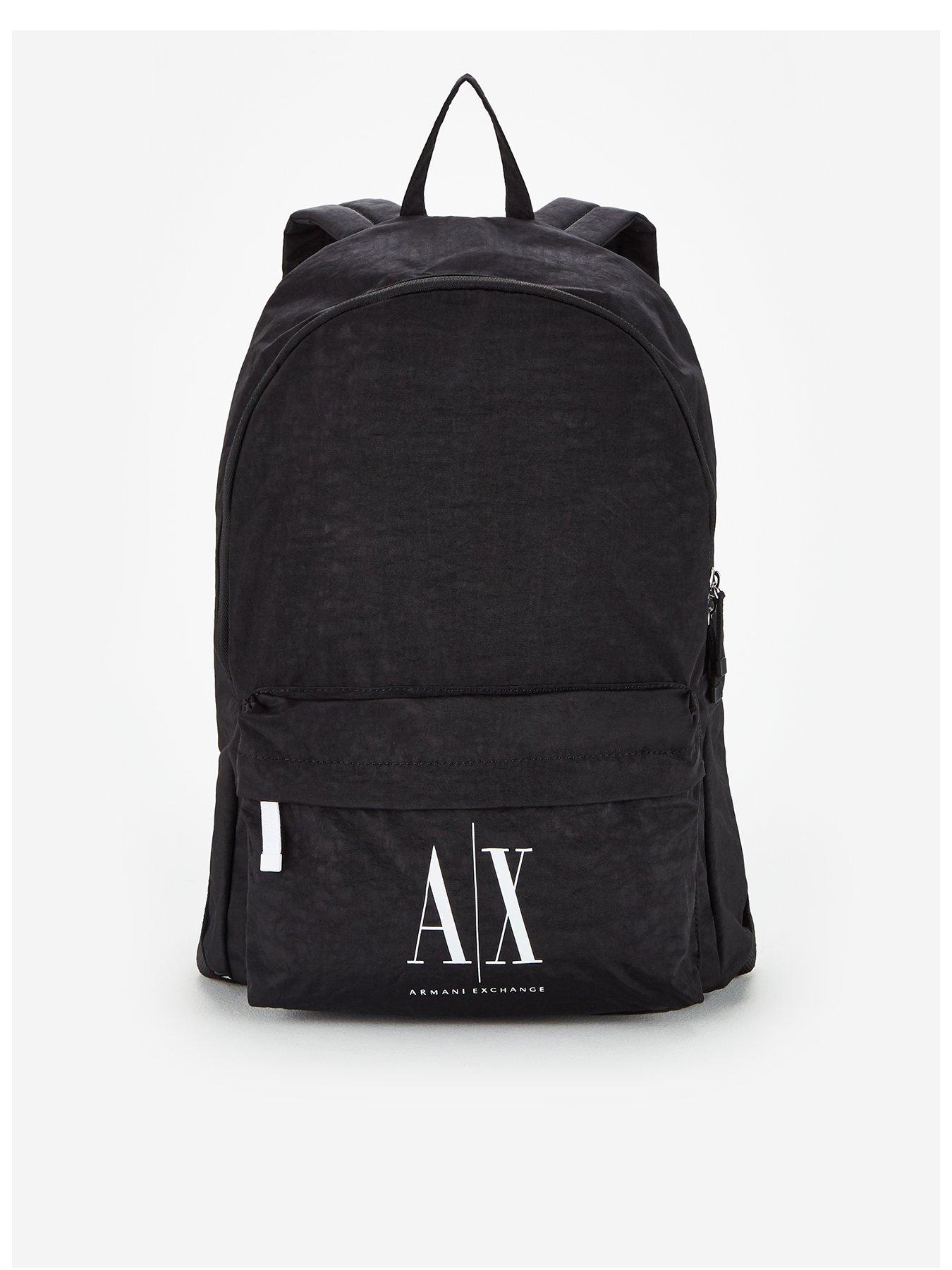 Armani Exchange Contrast Logo Backpack review