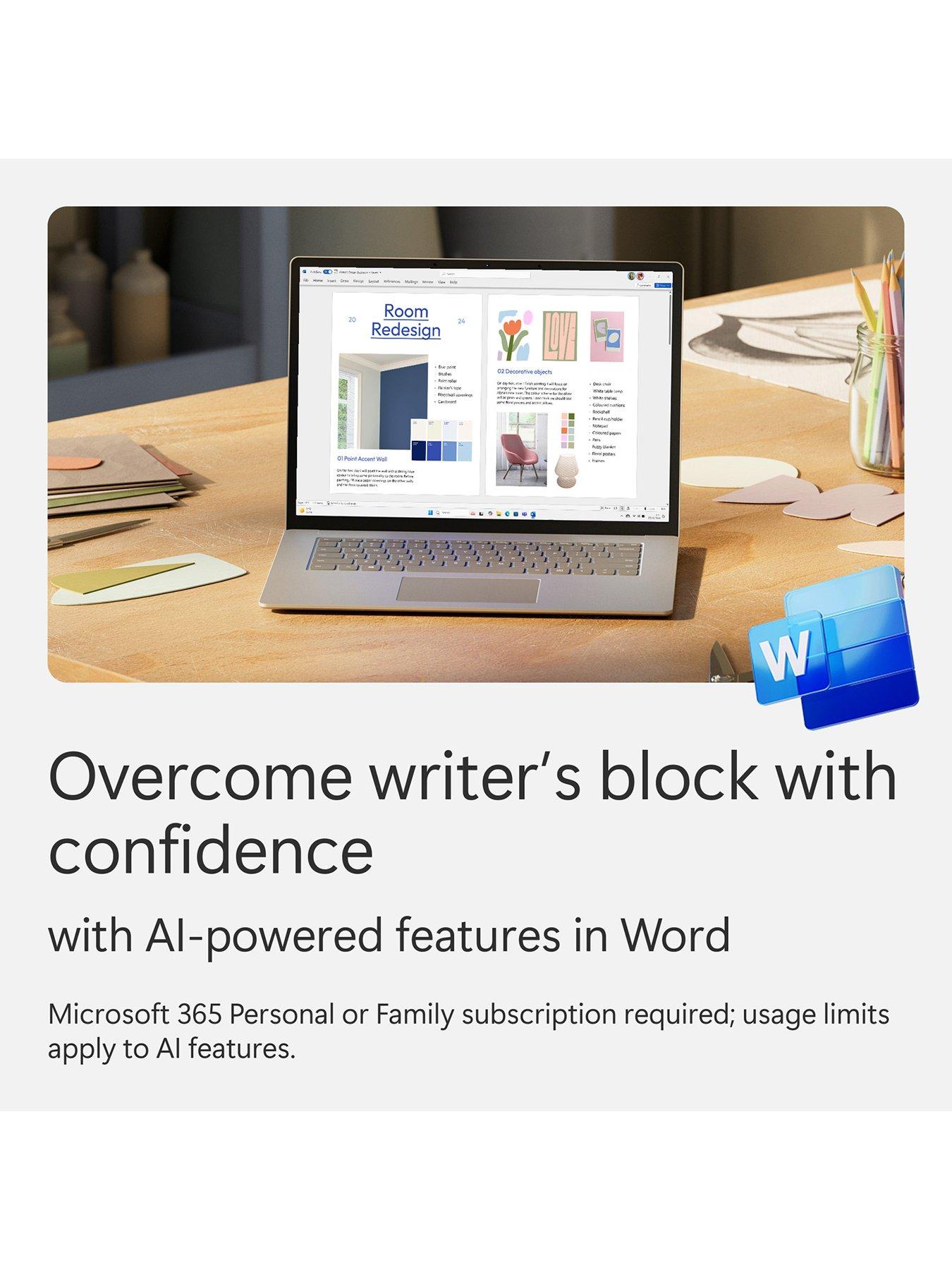 Image 4 of 8 of Microsoft 365 Family&nbsp;12-Month Subscription for 6 People for PC and Mac, Tablet and Smartphones