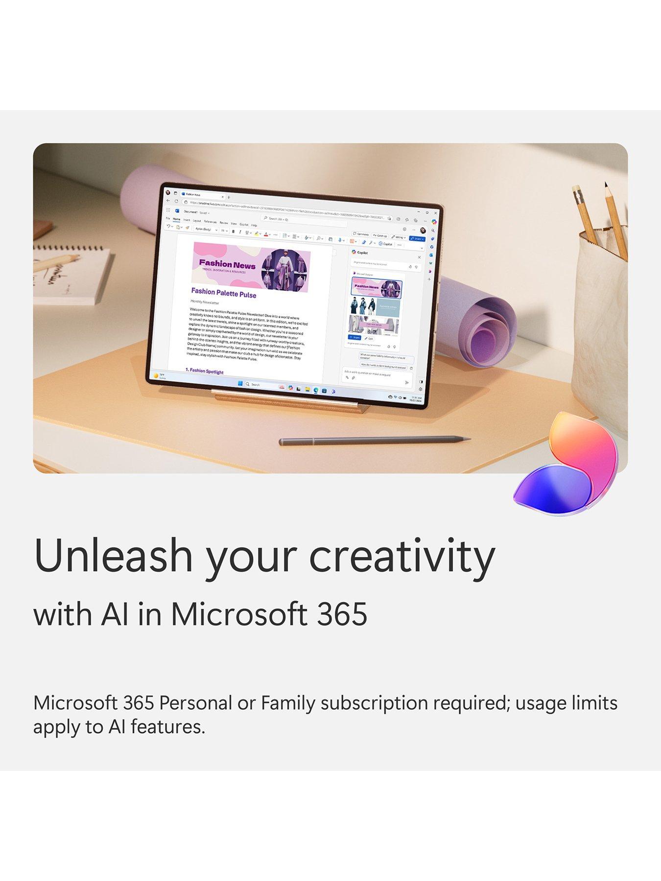 Image 5 of 8 of Microsoft 365 Family&nbsp;12-Month Subscription for 6 People for PC and Mac, Tablet and Smartphones