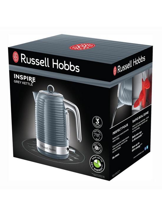 stillFront image of russell-hobbs-inspire-textured-grey-plastic-kettle-24363