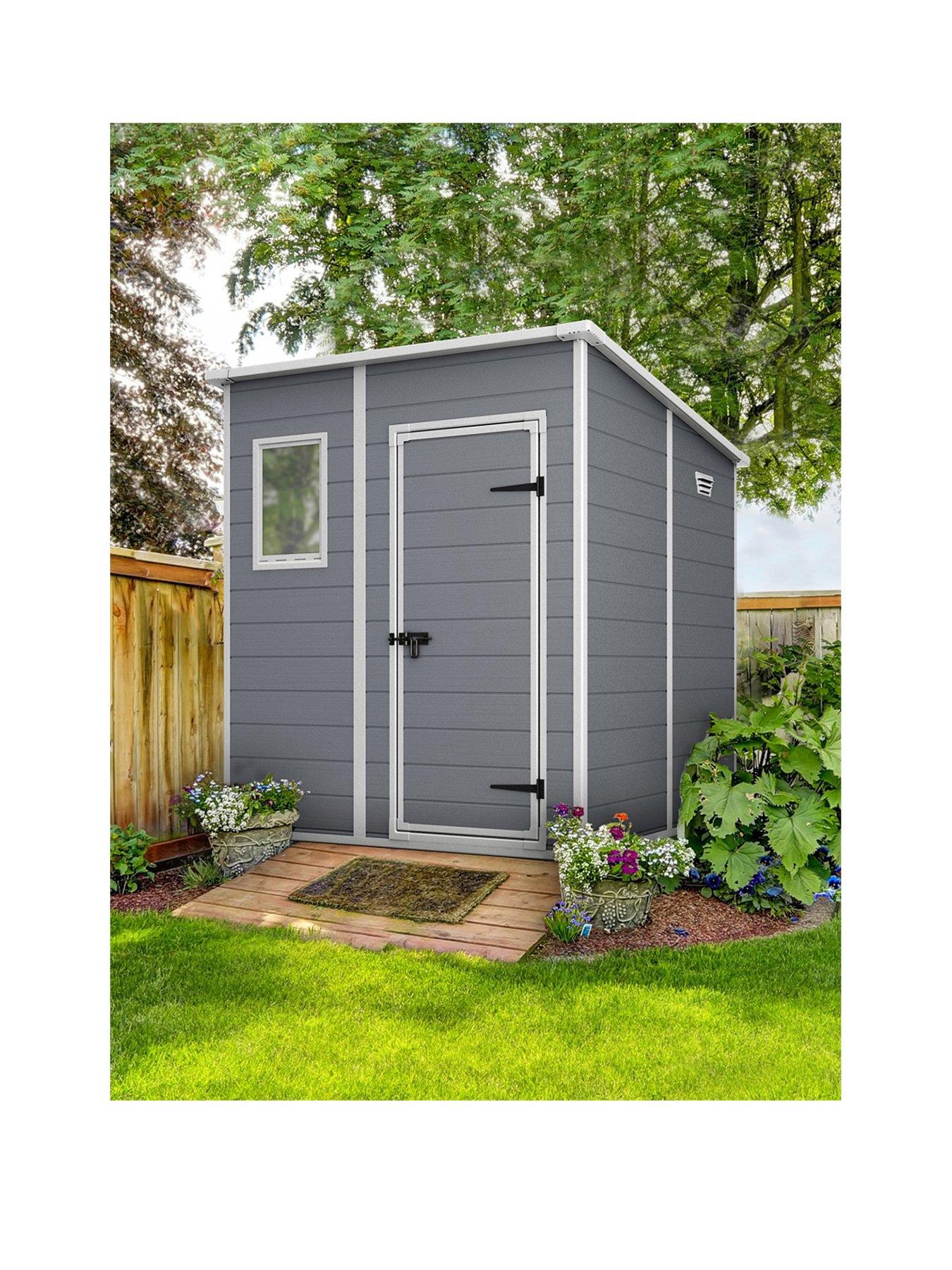Keter Manor Pent 6x6 ft Shed