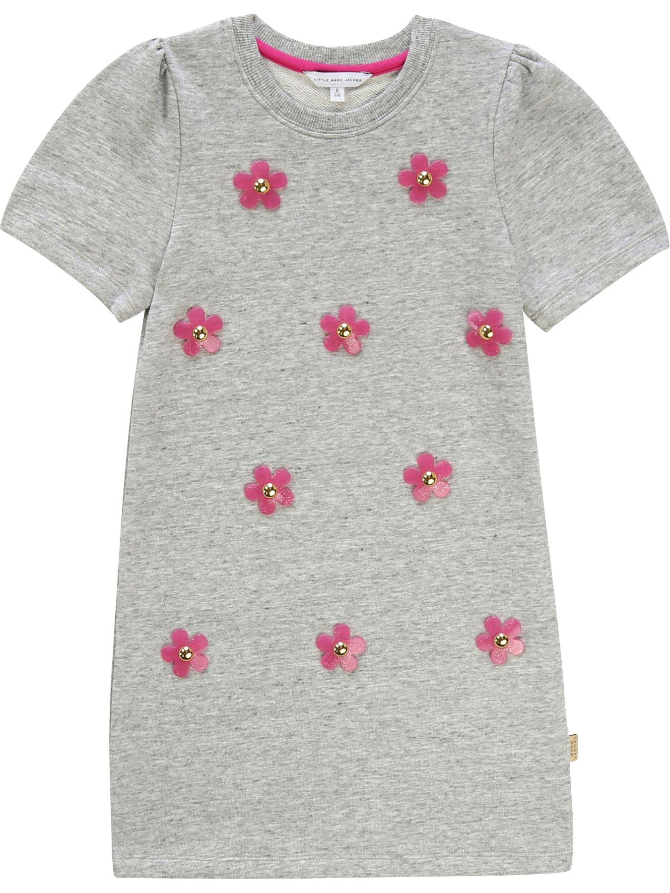 Little Marc Jacobs Girls Daisy AppliquÉ Sweatshirt Dress review