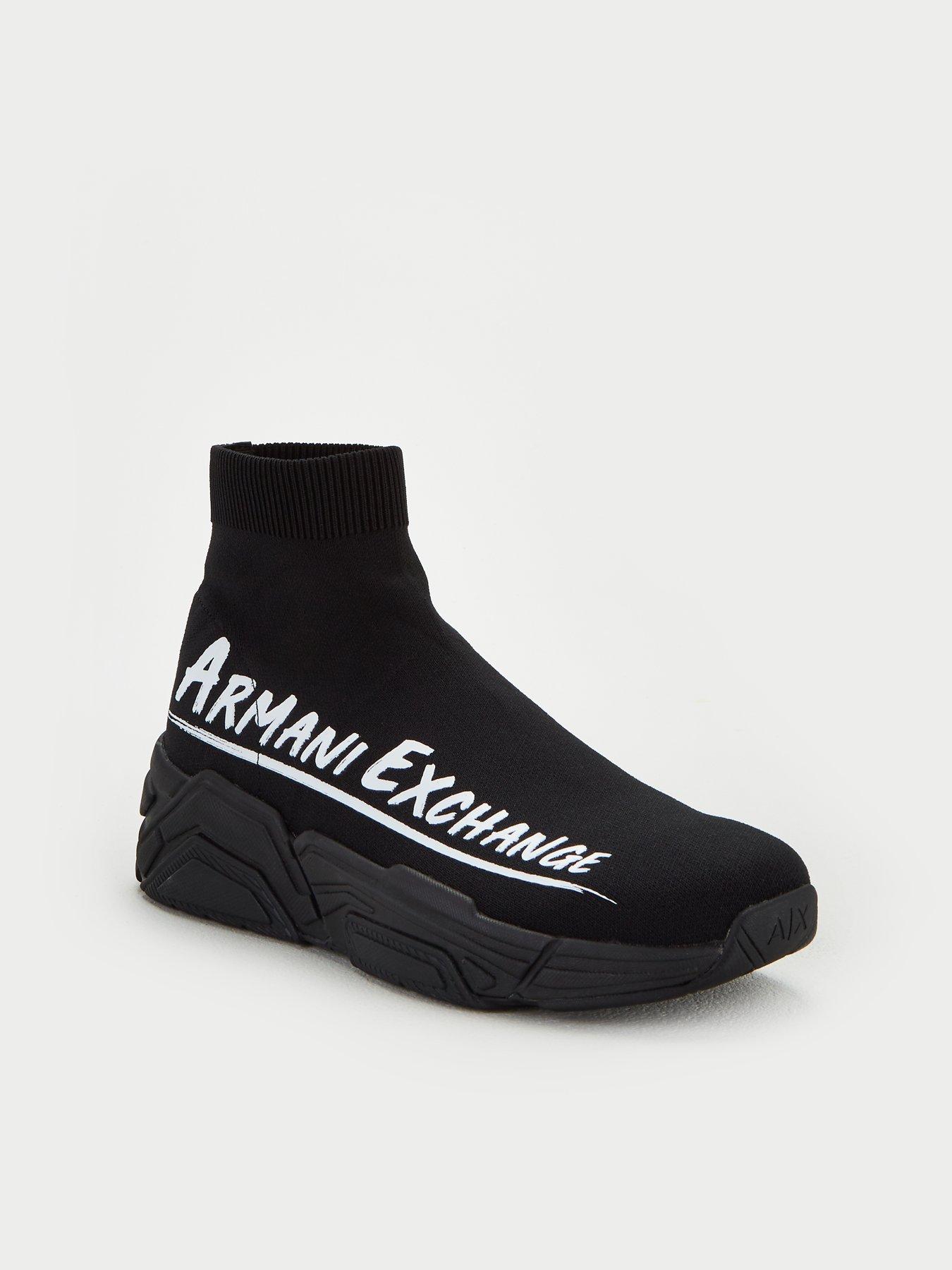 armani exchange sock shoes
