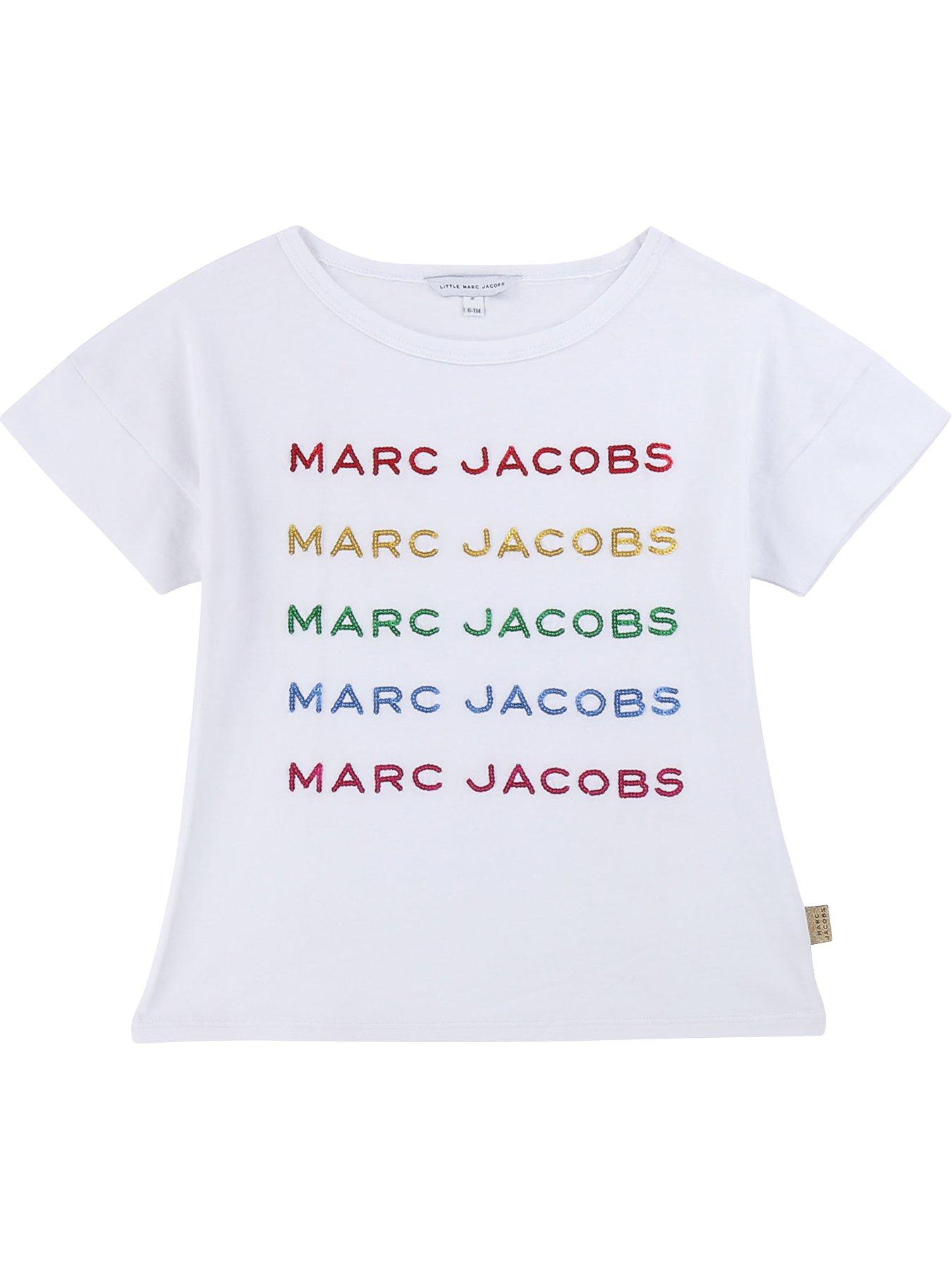 Little Marc Jacobs Girls Multi Logo Short Sleeve T-Shirt review