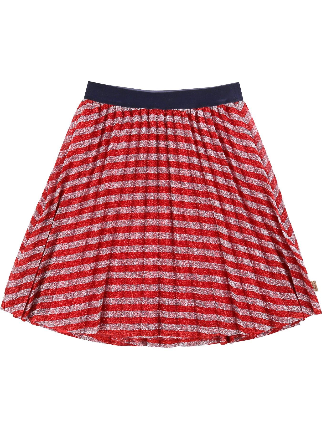 Little Marc Jacobs Girls Stripe Lurex Pleat Skirt review