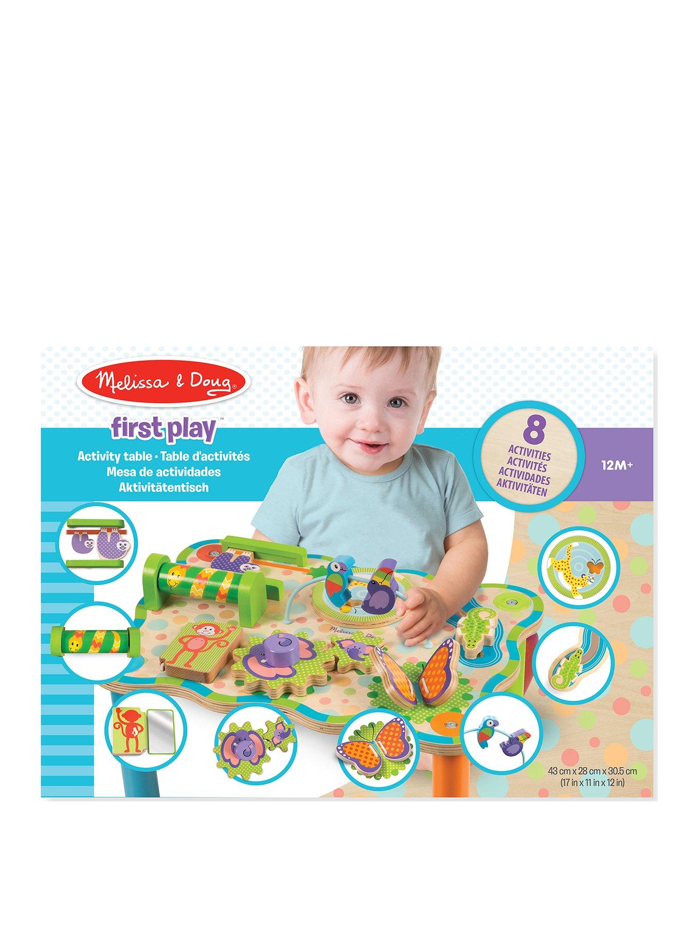 melissa and doug first play jungle activity table