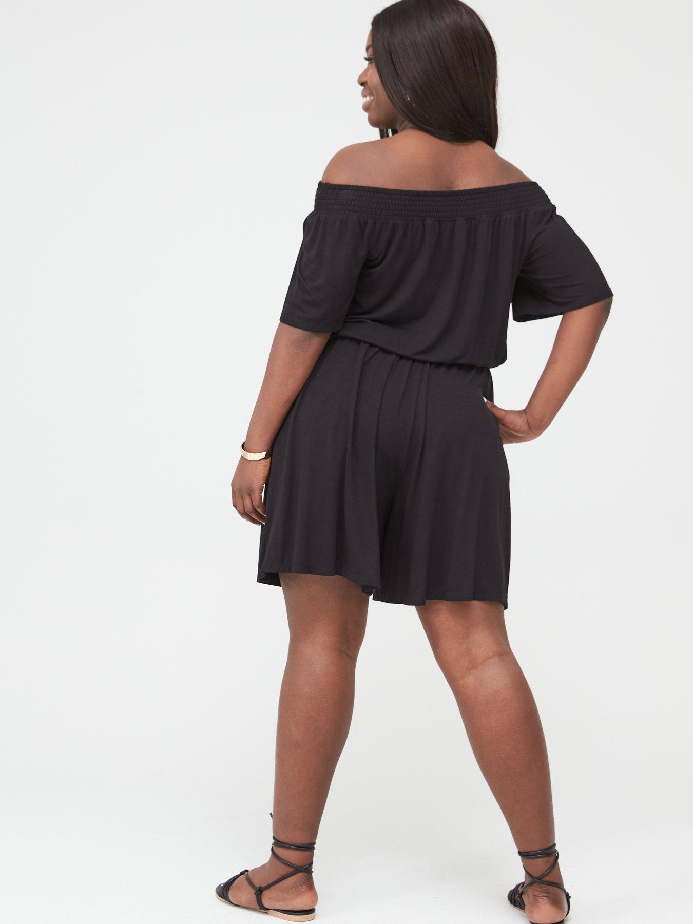 bardot playsuit plus size