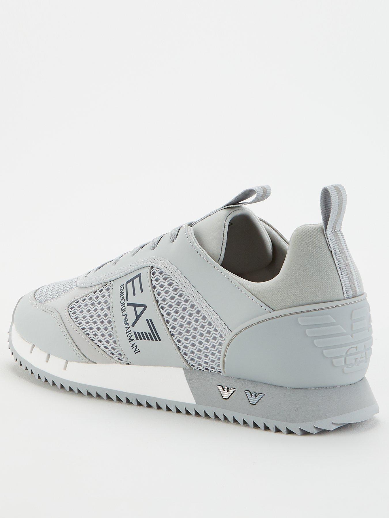 armani trainers grey