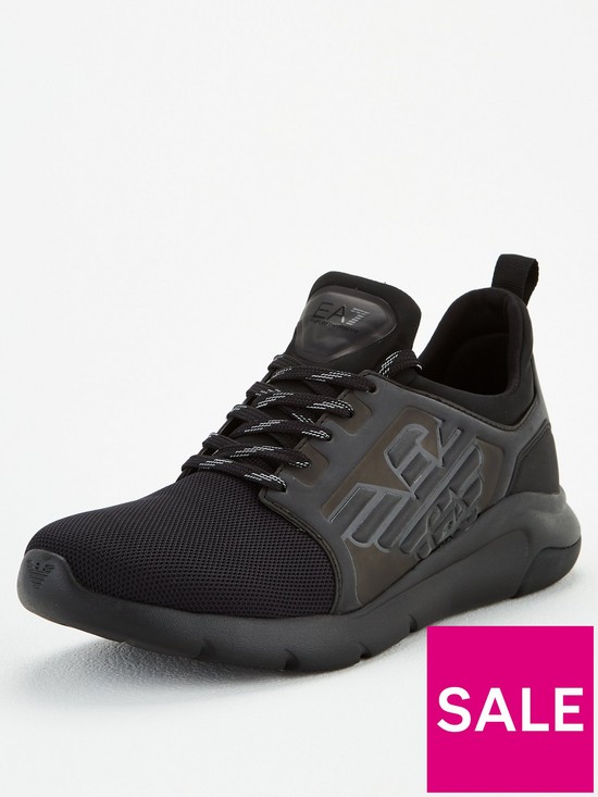 front image of ea7-emporio-armani-a-racer-reflex-runner-trainers