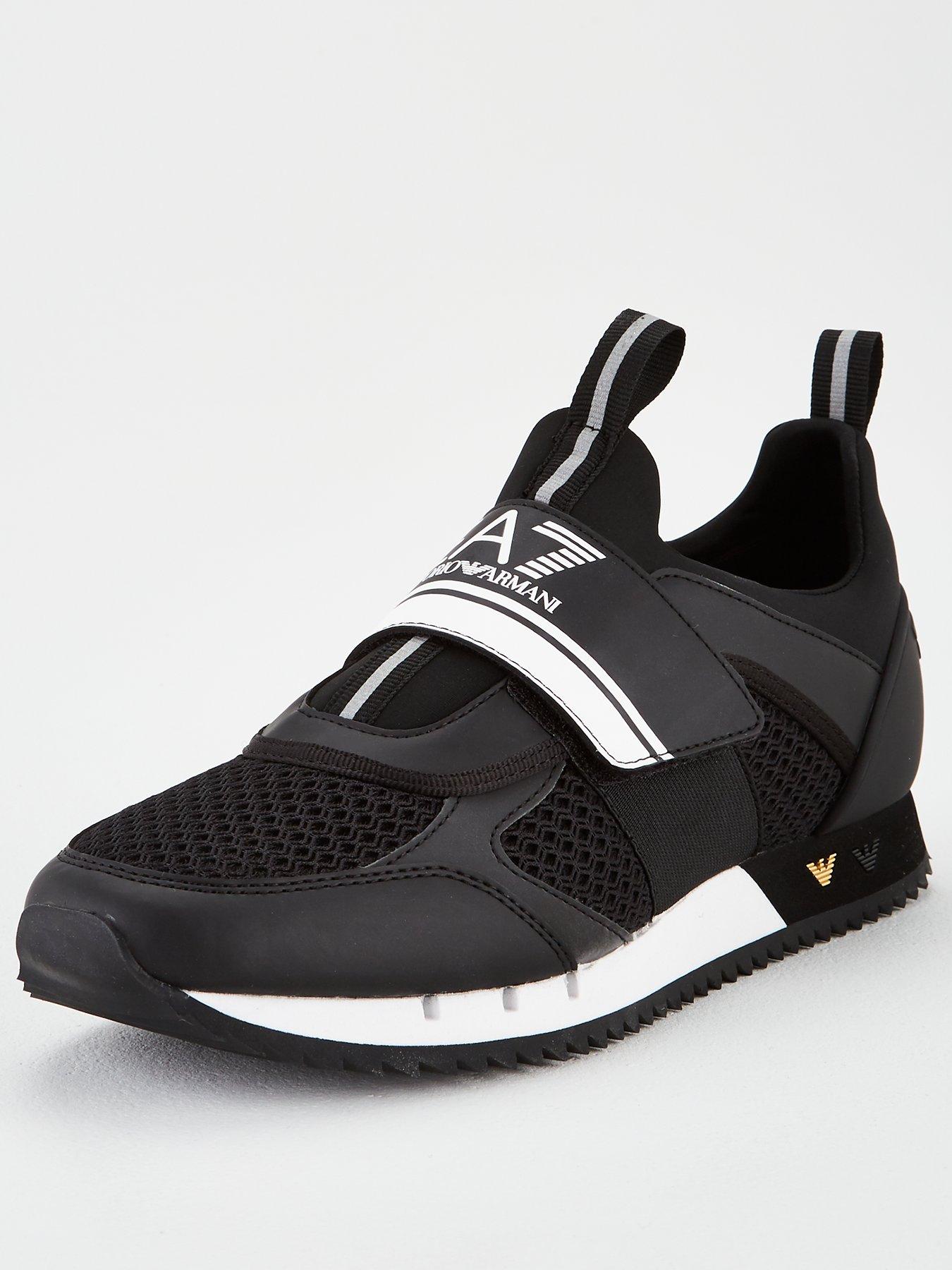 Ea7 Emporio Armani Logo Strap Runner Trainers review