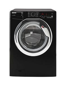 Hoover DWOA412AHC8B-80 12kg Load, 1400 rpm, WIFI Washing Machine - Black with Chrome Door